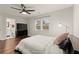 Well-lit bedroom with hardwood floors, ample space, and a relaxing ambiance at 541 Benmac Se Rd, Smyrna, GA 30080