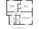 Floor plan of the third story featuring bedrooms, a hall, bathroom, and primary bedroom at 2653 Williamsburg Dr, Decatur, GA 30034