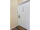 Door number 5 with decorative knocker and welcome mat at 3236 Henderson Mill Rd, Atlanta, GA 30341