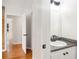 Bright bathroom features a granite countertop and modern fixtures, offering style and functionality at 60 Collins Rd, Carrollton, GA 30116
