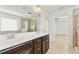 Bathroom vanity with double sinks at 1159 Fort Marcy Park, Lawrenceville, GA 30044