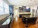 Modern kitchen with a large island, stainless steel appliances, and ample counter space at 1159 Fort Marcy Park, Lawrenceville, GA 30044