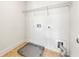 Functional laundry room with hookups and storage space for convenience at 1159 Fort Marcy Park, Lawrenceville, GA 30044