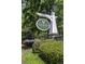 Vinings Vineyard Condominiums sign with address 4100, surrounded by greenery at 4100 Paces Se Walk # 3205, Atlanta, GA 30339