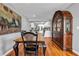 Dining room with table, chairs, and china cabinet at 22107 Harvest Ridge Ln # 22, Alpharetta, GA 30022