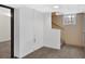 Basement area, with a staircase leading to the main level at 2344 Hollyridge Sw Dr, Marietta, GA 30060