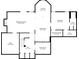 Basement floor plan featuring a rec room, bedroom, game room, and wine cellar at 3534 Brandywine Nw Rd, Kennesaw, GA 30144