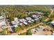 Aerial view of modern apartment homes surrounded by lush greenery with walking trails at 383 Pratt Se Dr # 503, Atlanta, GA 30315