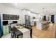 Eat-in kitchen and dining area with open concept floor plan at 383 Pratt Se Dr # 503, Atlanta, GA 30315