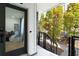 Stylish entrance features stone and dark trim, with lush trees and landscaping at 383 Pratt Se Dr # 503, Atlanta, GA 30315
