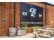 Exterior wall with signage, creating a rustic and inviting ambiance with seating at 383 Pratt Se Dr # 503, Atlanta, GA 30315