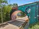 Colorful underpass mural on Ormewood Avenue & the ATL Belt Line, creating an artistic gateway with unique design elements at 383 Pratt Se Dr # 503, Atlanta, GA 30315