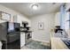 Well-lit kitchen with stainless steel appliances and stylish countertops at 1351 Eason Nw St, Atlanta, GA 30314