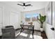 Office with a ceiling fan, closet and natural light at 2316 Miriam Ln, Decatur, GA 30032