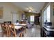 Inviting living and dining area featuring wood floors, neutral walls, and modern decor at 2800 Barnwood Xing, Duluth, GA 30097