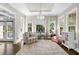 Cozy living room with hardwood floors, natural lighting and access to backyard at 65 Gatewood Dr, Marietta, GA 30068