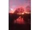 Sunset through trees, a vibrant and colorful view at 2382 Merrymount Dr, Suwanee, GA 30024
