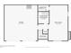 Basement floorplan features bonus room, bathroom, laundry room, garage, closet, and stairs at 10475 Willow Meadow Cir, Alpharetta, GA 30022
