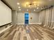 Finished basement featuring a projection screen and recessed lighting at 6787 Hembree Dr, Austell, GA 30168