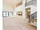 Bright living space with high ceilings, and hardwood floors, offering a spacious and airy feel at 4524 Mystic Dr, Sandy Springs, GA 30327