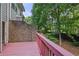 Outdoor deck, great space for outdoor activities, and enjoying the surrounding nature at 1555 Mosaic Way # 1555, Smyrna, GA 30080