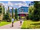 Scenic walkway view featuring apartments and vibrant mural art adding character to the lively neighborhood at 265 Haas Se Ave, Atlanta, GA 30316