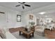 Bright living room with hardwood floors, neutral decor, and open layout at 265 Haas Se Ave, Atlanta, GA 30316