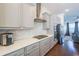 Stylish kitchen showcasing stainless steel appliances, white countertops, and modern finishes at 419 Hargrove Ln, Decatur, GA 30030