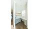 Bright office nook with built-in desk, floating shelves, and natural light at 419 Hargrove Ln, Decatur, GA 30030