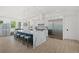 Modern kitchen with beautiful quartz countertops, stainless appliances, and plenty of cabinet space at 840 Old Driver Road, Whitesburg, GA 30185