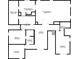 Detailed floor plan showcasing the layout of the upper level at 3759 Chapel Cv, Douglasville, GA 30135