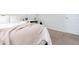 Cozy bedroom with warm carpet, soft bedding, a vanity, and ample natural light at 269 Whitetail Cir, Canton, GA 30115