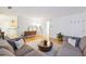 Stylish living area with hardwood floors, contemporary furnishings, and modern accents at 1445 Monroe Ne Dr # A12, Atlanta, GA 30324