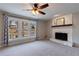 The living room features a fireplace and a large window at 3310 Forest Creek Sw Dr, Marietta, GA 30064