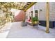 Outdoor patio with cozy seating under a pergola, featuring a grill for entertaining at 656 Gunby Se Rd, Marietta, GA 30067