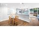 Eat in kitchen with updated cabinets, marble countertops and eat in area at 95 Mount Vernon Cir, Atlanta, GA 30338