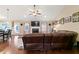 Spacious living room featuring hardwood floors, neutral paint, and a fireplace at 316 Cranmore Pl, Villa Rica, GA 30180