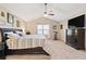 Spacious main bedroom featuring a vaulted ceiling, neutral tones, and dark furniture at 316 Cranmore Pl, Villa Rica, GA 30180