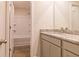 Bathroom features a granite countertop and stand-up shower at 300 Bianca Way, Mcdonough, GA 30253