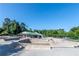 Outdoor skate park with concrete ramps, half-pipes, and a park building offering recreational opportunities at 4696 Dunover Cir, Dunwoody, GA 30360