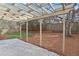 Inviting backyard with a charming pergola and concrete patio for outdoor living at 1307 Calderwood Se Ct, Smyrna, GA 30080
