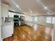 Modern kitchen featuring stainless steel appliances, granite countertops, and an island at 2745 Marco Nw Dr, Atlanta, GA 30318