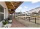 Cozy backyard featuring a small patio and privacy fence at 1336 Rosen Rd, Brookhaven, GA 30319