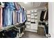 Organized walk-in closet with custom shelving and ample storage space for clothing and accessories at 1336 Rosen Rd, Brookhaven, GA 30319
