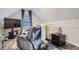 Cozy attic space featuring natural light, a mini-fridge and comfortable seating at 117 Kiara Ln, Stockbridge, GA 30281