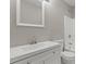This bathroom features a shower and tub combination and white vanity at 1088 Hubbard Sw St, Atlanta, GA 30310