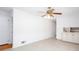 Dining area with chair railing and standard light fixture at 6582 Malvin Dr, Mableton, GA 30168