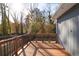 This wooden deck is perfect for outdoor entertaining and relaxation at 444 W Lake Nw Ave, Atlanta, GA 30318