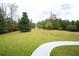 Expansive front yard featuring a walkway leading to the home at 2948 Legion Lake Rd, Douglasville, GA 30135