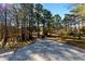 Long, paved driveway leading to a property surrounded by mature trees at 1515 Ozora Rd, Loganville, GA 30052
